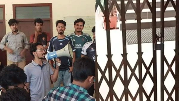 চুয়েটে নতুন উপাচার্যকে ভবনের ভেতরে রেখে বাইরে থেকে তালা দিলেন শিক্ষার্থীরা